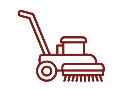 Deep cleaning Karndean flooring to remove built-up dirt and grime